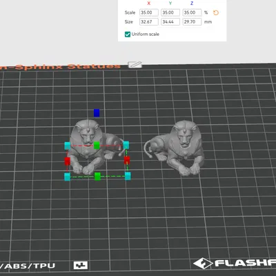 Tượng Nhân Sư Sư Tử Ai Cập (Sphinx Statues)