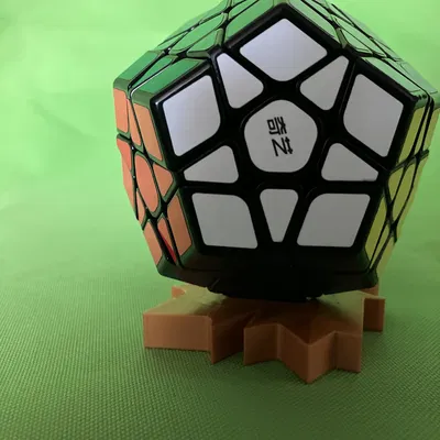 Kệ trưng Megaminx Rubik: lá phong