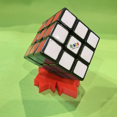 Kệ đỡ Rubik hình lá phong (Maple leaf Rubiks cube stand)