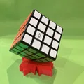Kệ đỡ Rubik hình lá phong (Maple leaf Rubiks cube stand) - Thumbnail 5