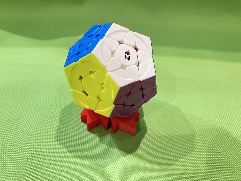 Kệ đỡ Rubik hình lá phong (Maple leaf Rubiks cube stand) - Image 6