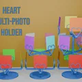Giá Trưng Bày Ảnh Trái Tim Nhiều Khung (Heart Multi-Photo Holder) - Thumbnail 1