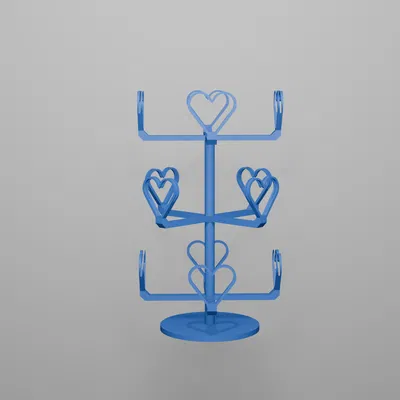 Giá Trưng Bày Ảnh Trái Tim Nhiều Khung (Heart Multi-Photo Holder)