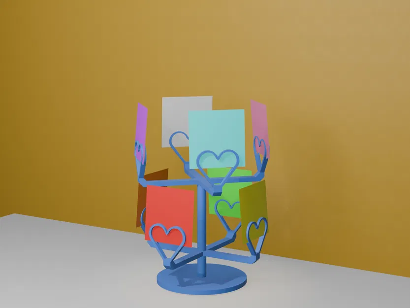 Giá Trưng Bày Ảnh Trái Tim Nhiều Khung (Heart Multi-Photo Holder) - Image 6