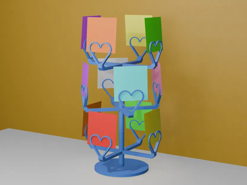 Giá Trưng Bày Ảnh Trái Tim Nhiều Khung (Heart Multi-Photo Holder) - Image 9