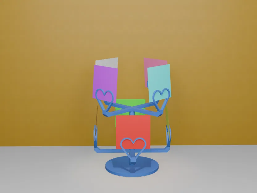 Giá Trưng Bày Ảnh Trái Tim Nhiều Khung (Heart Multi-Photo Holder) - Image 10