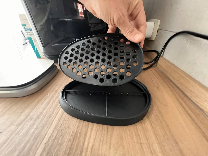 Đế chống nhỏ giọt cho máy moka điện De'Longhi Alicia - Image 2