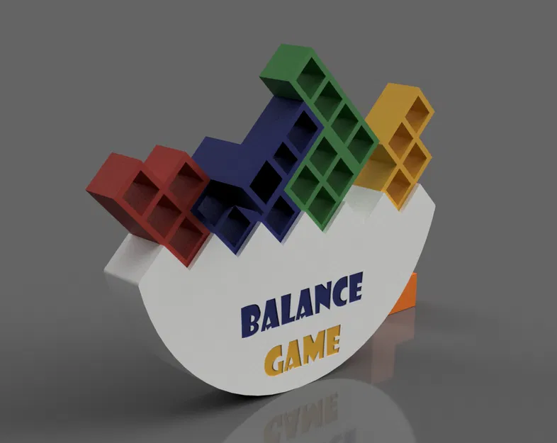 Trò chơi cân bằng & xếp chồng in 3D – Không cần supports - Image 1