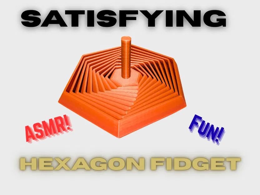 Fidget Xoắn Lục Giác “Satisfying Hexagon Twist Fidget” - Image 1