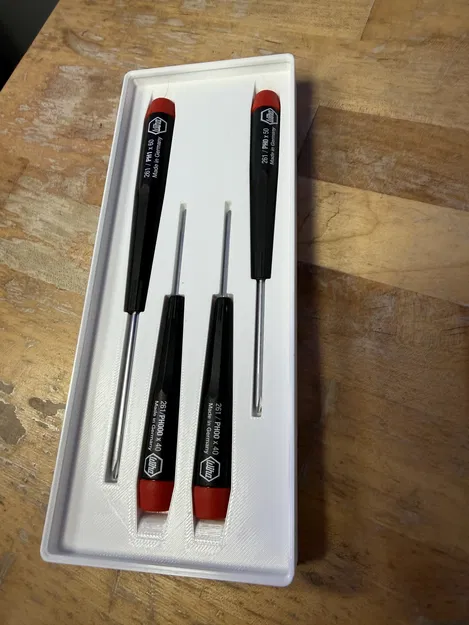 Khay Gridfinity Wiha 261 cho tua vít Precision Phillips - Image 1