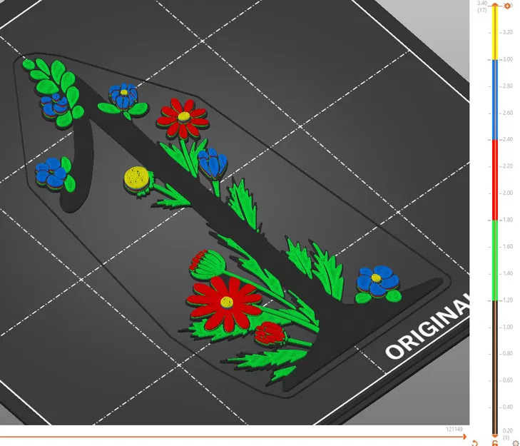 Bộ Số Hoa Văn Trang Trí (Ornate Flowery Numbers) - Image 1