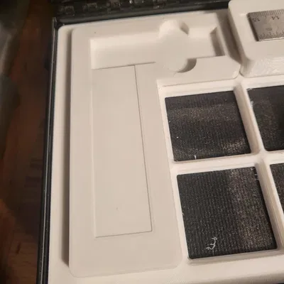 Gridfinity Tool Shop Machinist Square – Khay giữ 2x3 (trừ 2 ô)