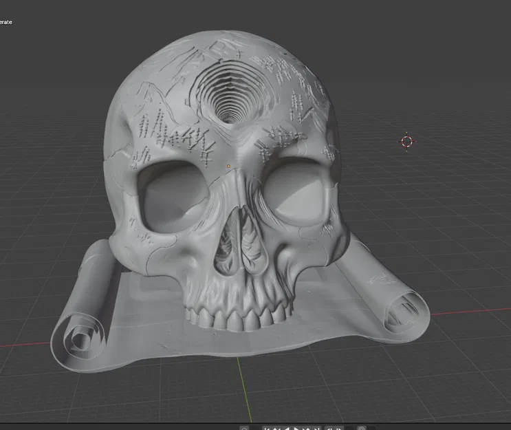 Đầu lâu Treasure Head (Treasure Head skull) - Image 1