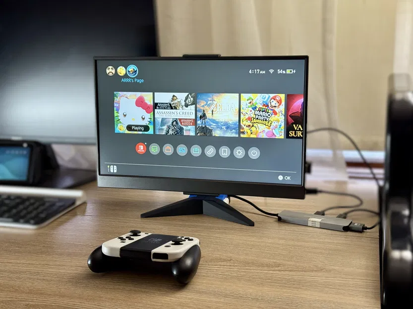 Chân Đế Màn Hình Di Động Kèm Docking Station Cho Handheld - Image 1