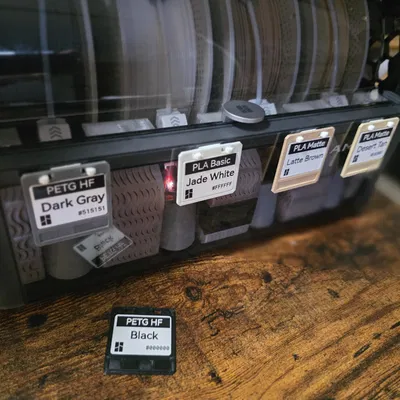 Hệ thống thẻ nhãn filament thay thế cho nhãn 40x30