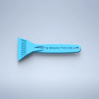 Dụng cụ cạo băng | let's break the ice