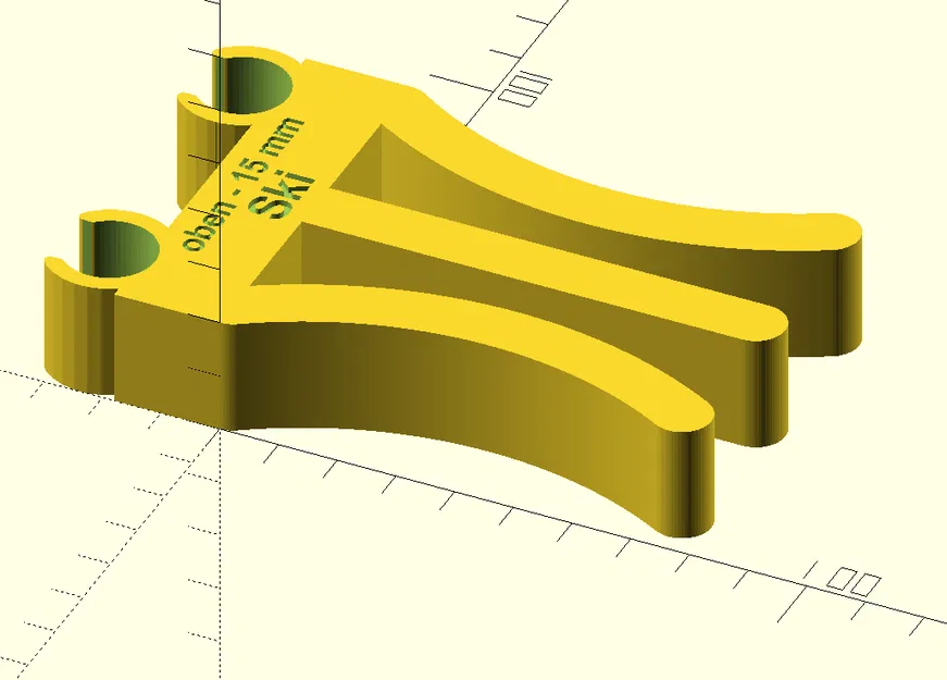 Skihalter: kẹp nối ski & skistock để vận chuyển (ski holder) - Image 1