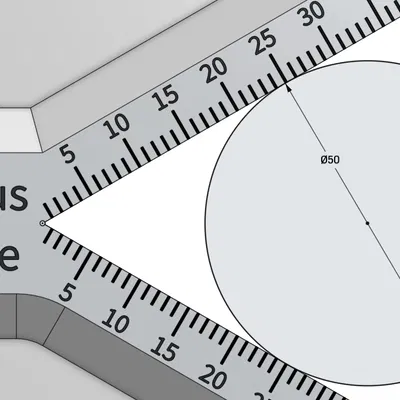 Thước đo bán kính (Radius Gauge) – Multi-Material & Multi-Colour
