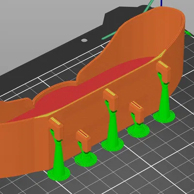 Giá treo Ikea Skadis cho kính lúp Yoctosun có đèn
