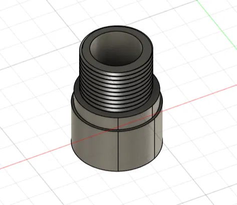 Adapter ren 14.1mm (M) cw sang 14.1mm (F) cw - Image 1