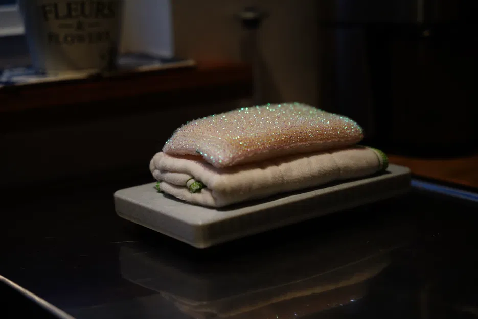 Khay để bồn rửa (sink caddy) cho bếp/nhà tắm: xà phòng, bọt biển hoặc khăn - Image 1