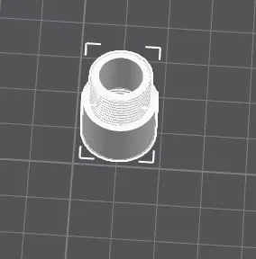 Đầu chuyển 14.1mm (M) ccw sang 14.1mm (F) cw - Image 1