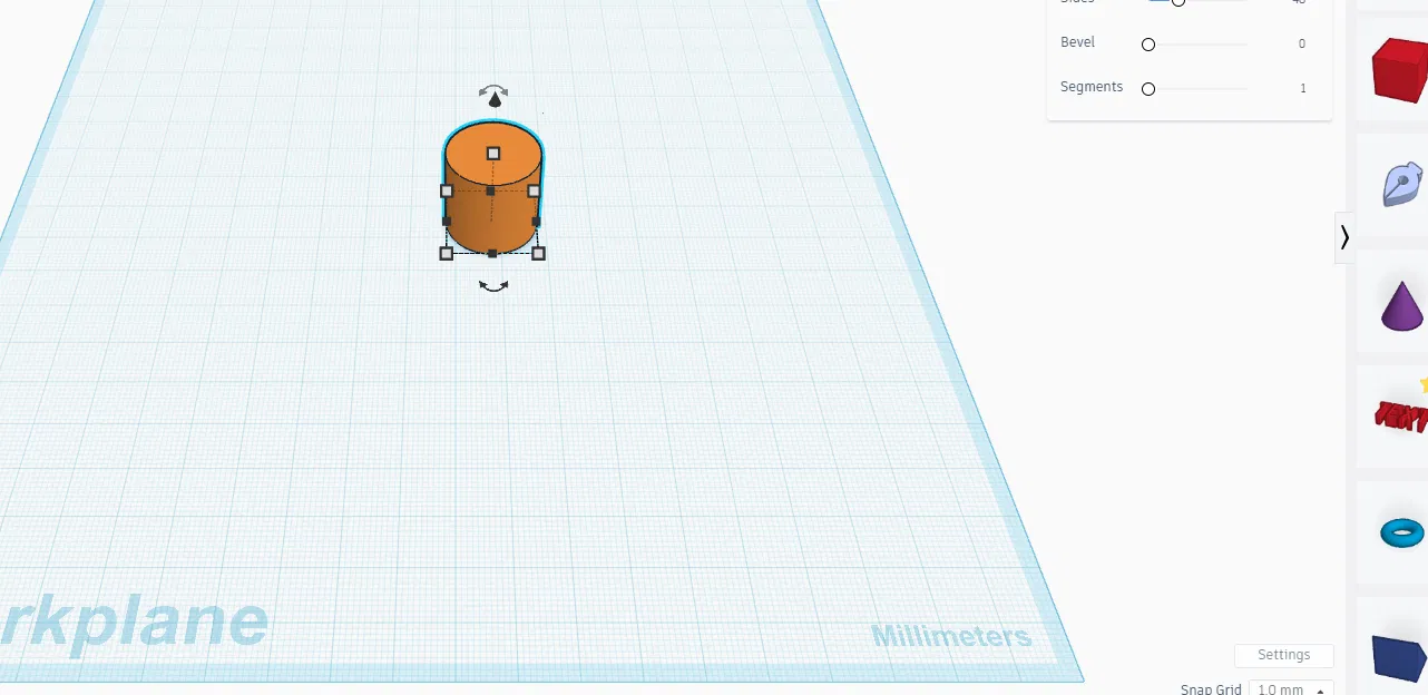 Test Model cylinder (Hình trụ) - Image 1