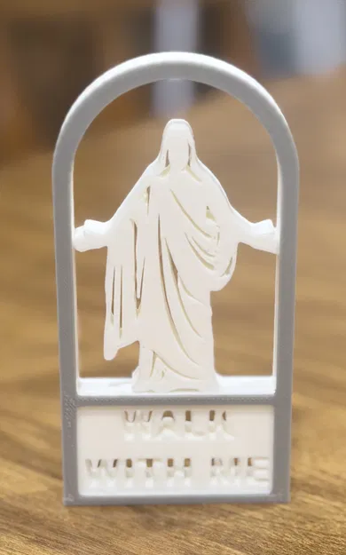 Walk With Me – Tượng Christus kèm chữ - Image 2