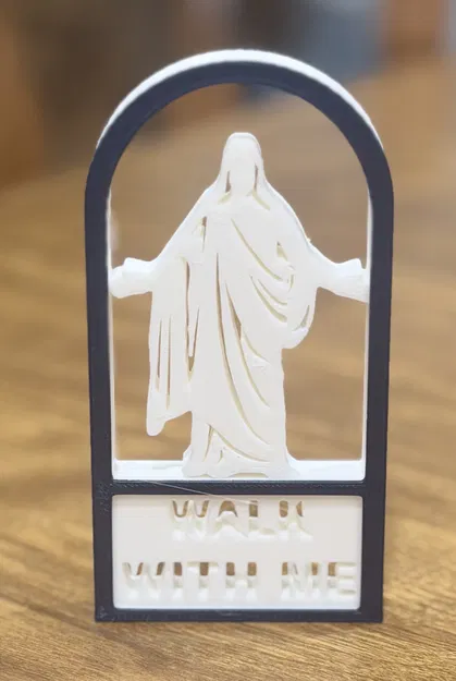 Walk With Me – Tượng Christus kèm chữ - Image 3