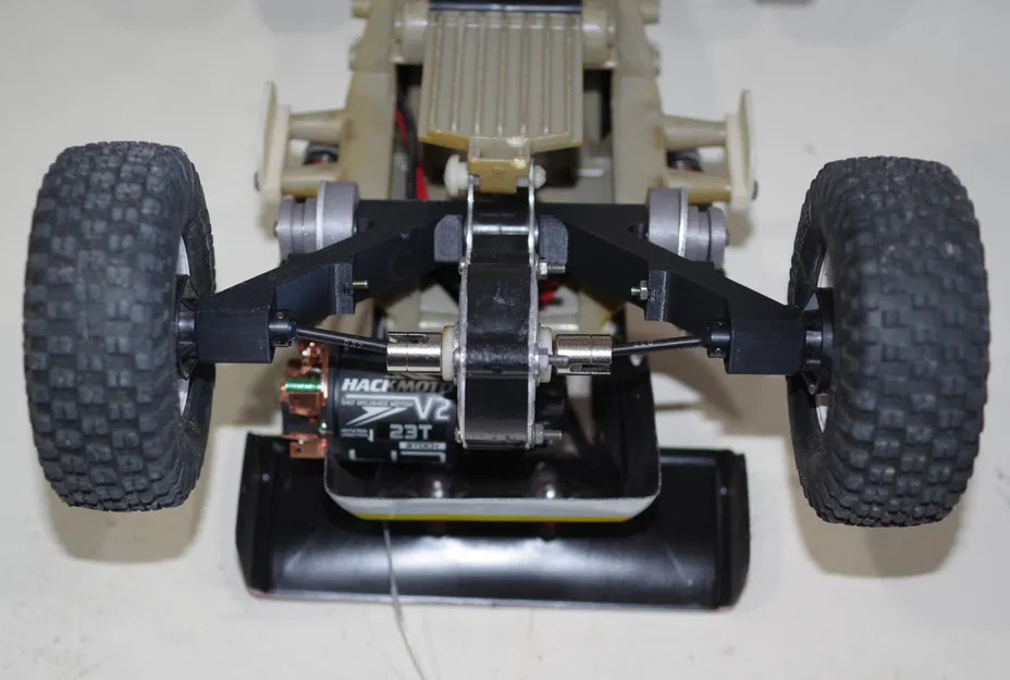 Tamiya Frog – Hệ thống treo sau cập nhật (updated rear suspension) - Image 2