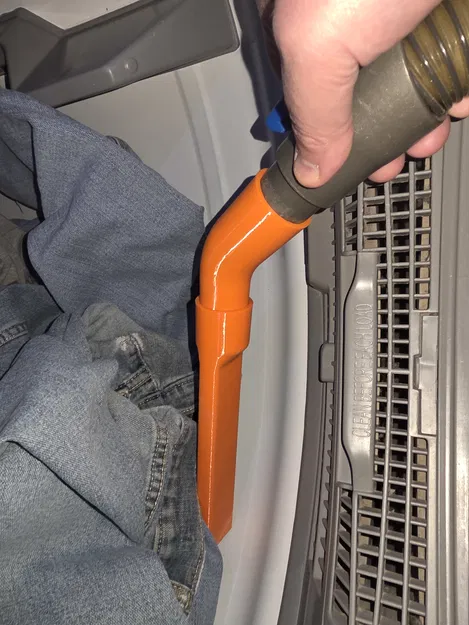 Đầu hút bụi vệ sinh xơ vải máy sấy (bản rút ngắn) - Image 1