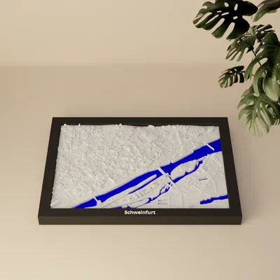 Schweinfurt, Đức - Mô hình thu nhỏ 3D