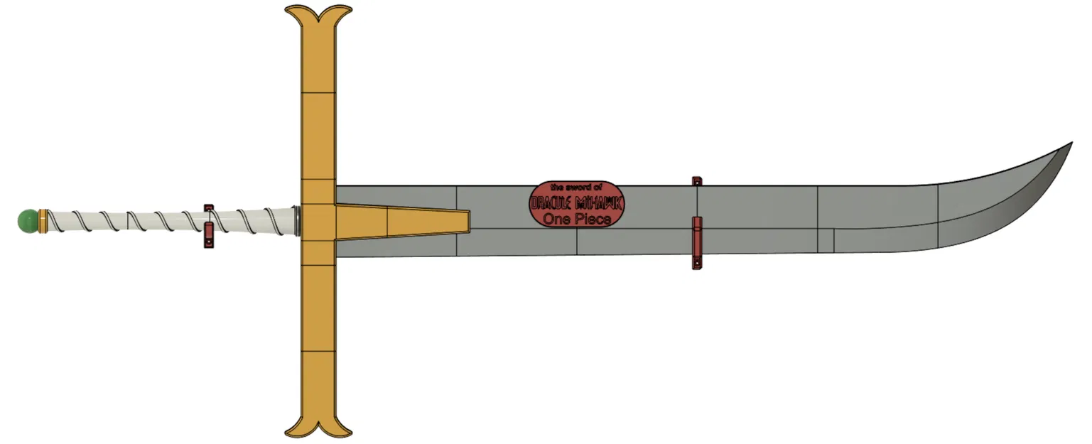 Thanh kiếm của Dracule “Hawk-Eye” Mihawk (One Piece live action) - Image 1