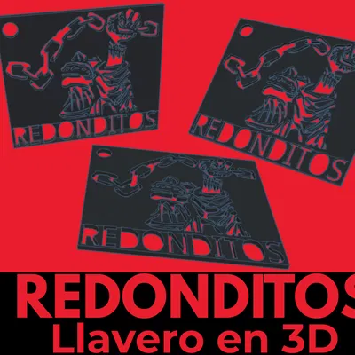 Stud free pub 85 llavero // Los redondos