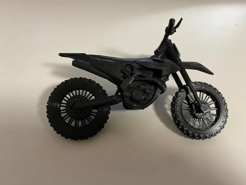 Xe Dirt Bike / Motocross / Enduro (bản remix, tối ưu để in 3D) - Image 1