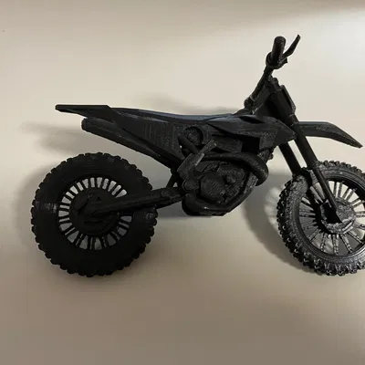 Xe Dirt Bike / Motocross / Enduro (bản remix, tối ưu để in 3D)