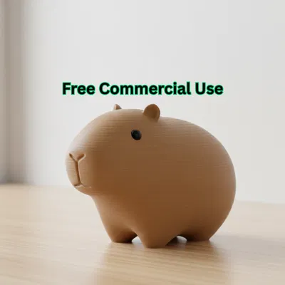 Mô Hình Capybara Dễ Thương