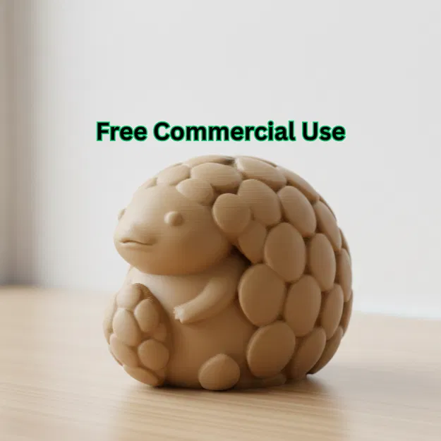 Tượng Tê Tê Dễ Thương (Cute Pangolin Figurine) - Image 1