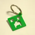 Móc khóa Minecraft Creeper Keychain Schlüsselanhänger (STL/3MF) - Thumbnail 1