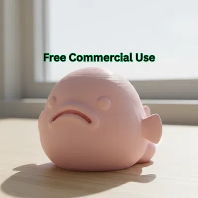 Mô hình Cute Blobfish Figurine dễ thương