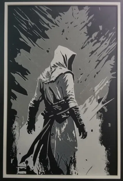 Assassin Creed (Hueforge) – Hướng dẫn in & đổi màu PLA - Image 1