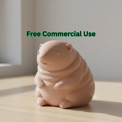 Mô Hình Chuột Chũi Trụi Lông Dễ Thương (Cute Naked Mole Rat Figure)