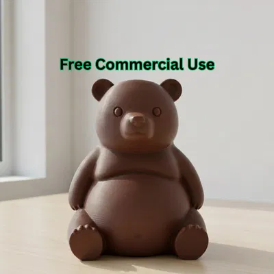 Mô hình Gấu Chó Dễ Thương (Cute Sun Bear Figure)