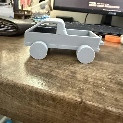 Xe tải mini thu gom rác filament (Filament Waste Mini Truck)