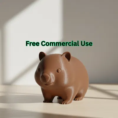 Tượng Wombat Dễ Thương