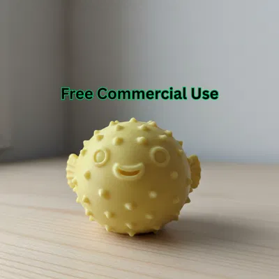 Mô Hình Cá Nóc Dễ Thương (Cute Pufferfish Figure)