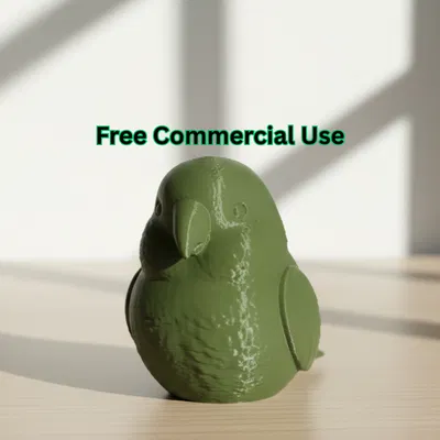 Tượng Chim Kakapo Dễ Thương