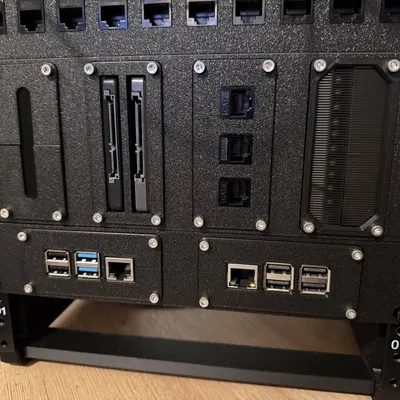 Hệ ModPlates modular cho linh kiện gắn mini rack 10”