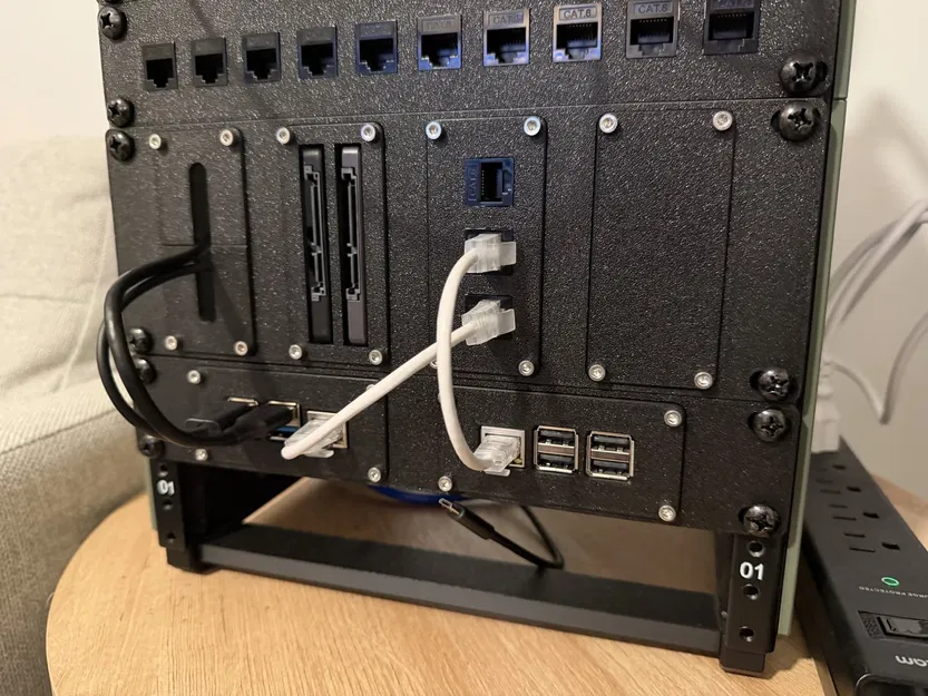 Hệ ModPlates modular cho linh kiện gắn mini rack 10” - Image 2