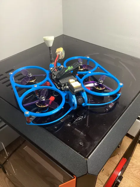 Mẫu FPV Drone cho Frame Carbon Fiber - Image 1